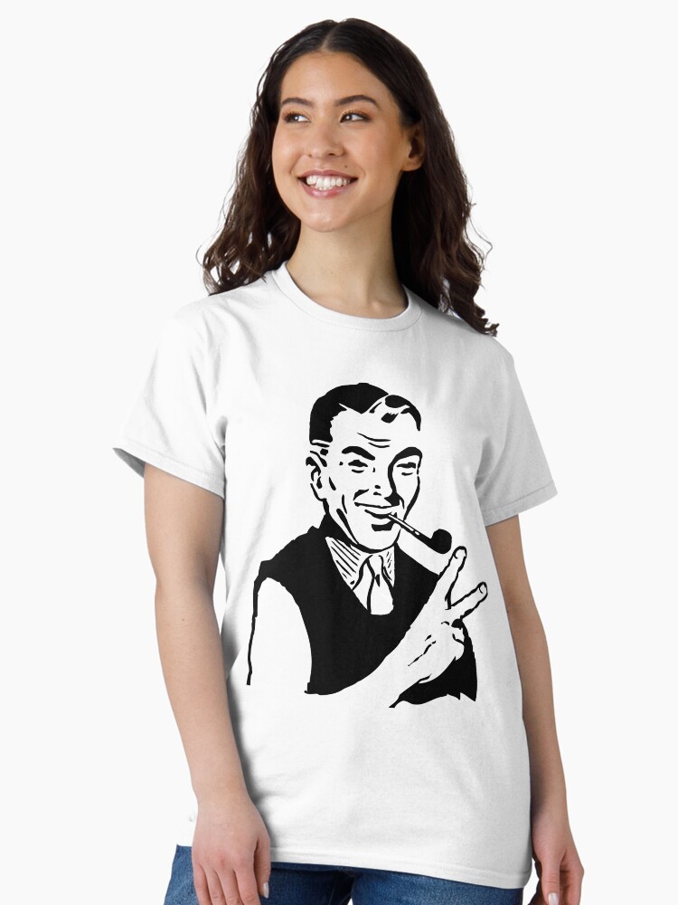 Thumbnail 1 of 7, Classic T-Shirt, Vintage Retro Dad Peace Sign Symbol designed and sold by mindofpeace.