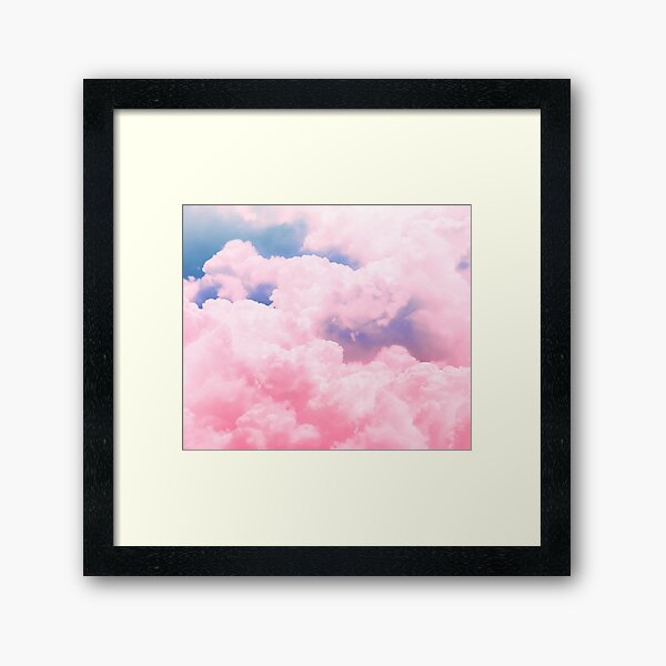 Candy Sky Framed Art Print