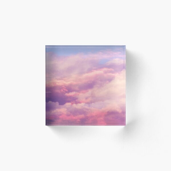 Candy Sky #2 Acrylic Block
