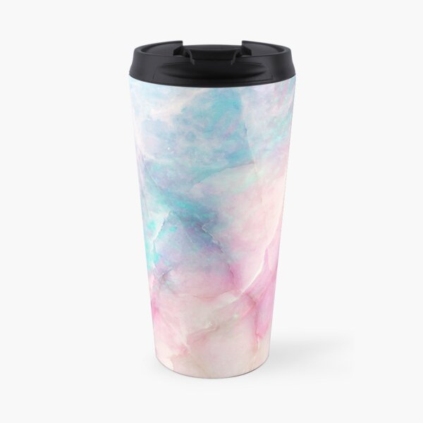 Iridescent Marble Travel Mug