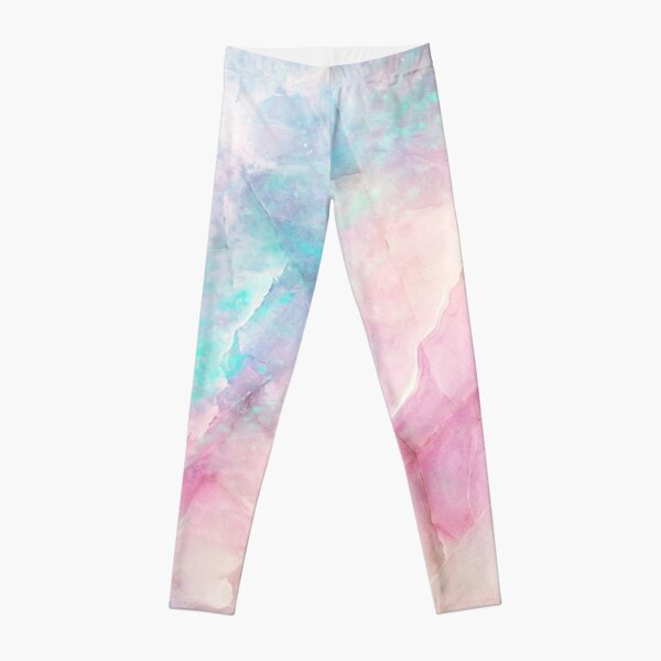 Schillernder Marmor Leggings