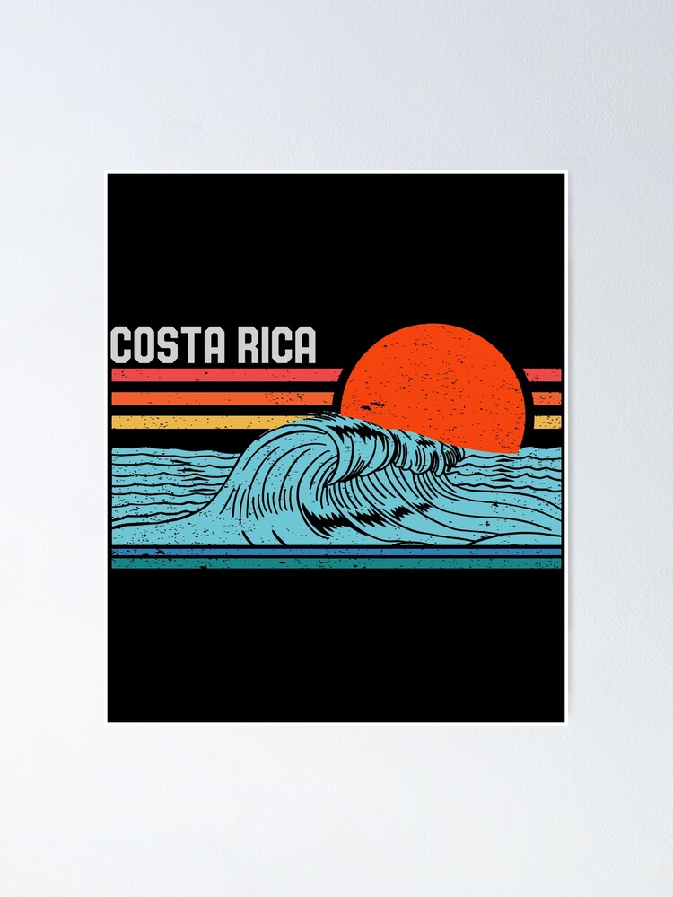 Vintage Costa Rica T-Shirt Retro 70s 80s