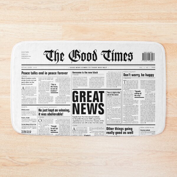 Item preview, The Good Times Vol. 1, No. 1 designed and sold by GrandeDuc.