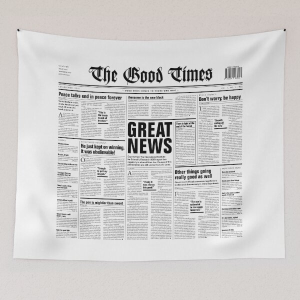 Item preview, The Good Times Vol. 1, No. 1 designed and sold by GrandeDuc.
