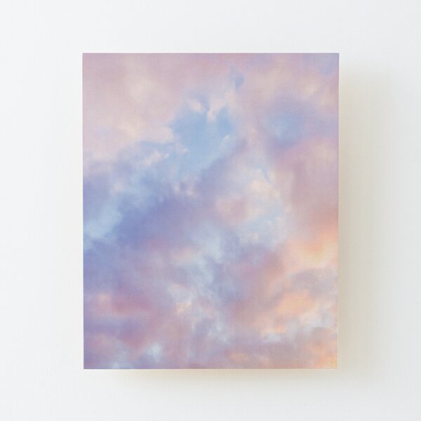 Pink sky Wood Mounted Print