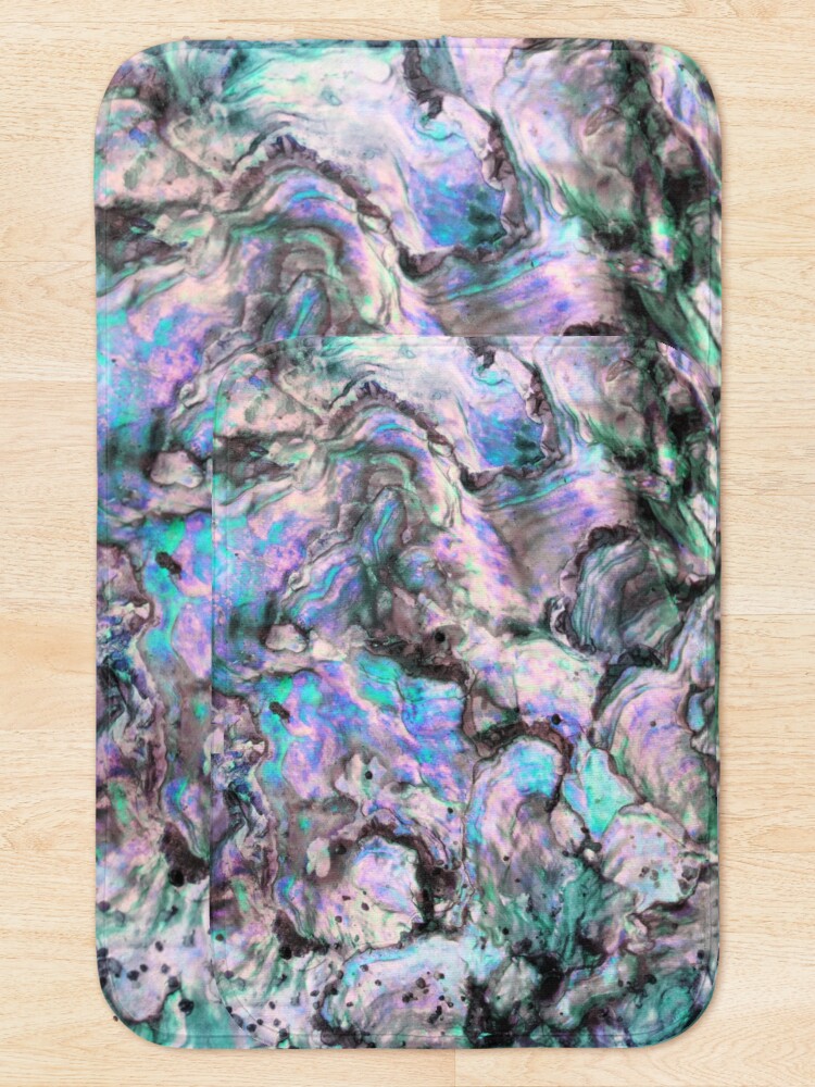 Alternate view of Mermaid Texture 1 Bath Mat