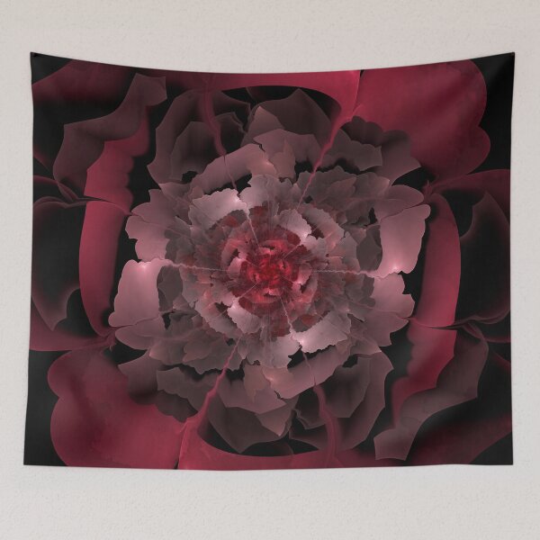 Item preview, Abloom in Lusciously Crimson-Red Petals of a Rose designed and sold by San Jaya Prime.