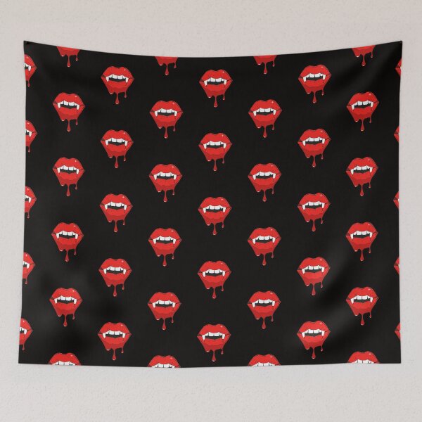 Item preview, Hot Fangs Dripping Blood designed and sold by vectorbay.