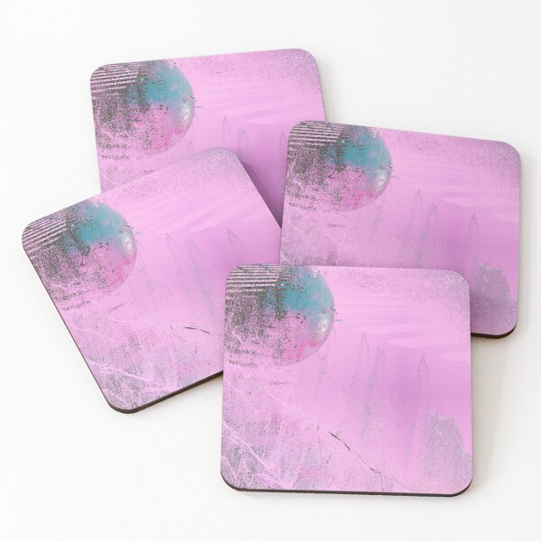 Item preview, Pink abstract futuristic design designed and sold by S Y N T H R E A L M.