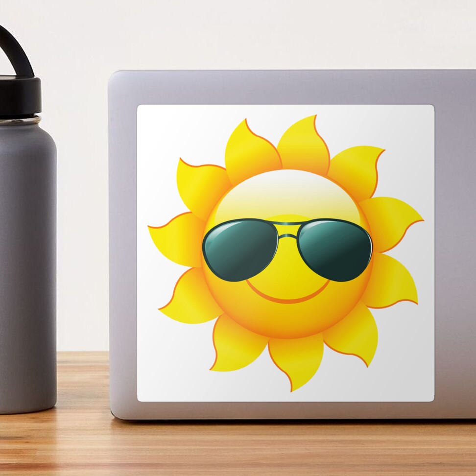 Summer Sun Cartoon with Sunglasses, Vectors | GraphicRiver