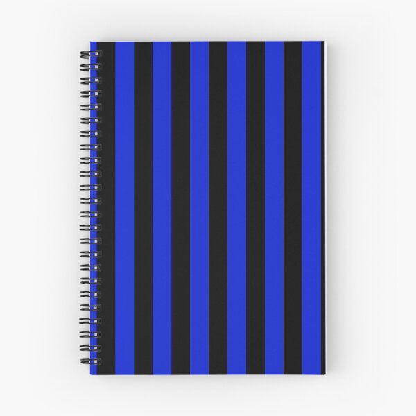 Item preview, Basic Vertical Stripes - Black & Blue designed and sold by TheFrostedDonut.