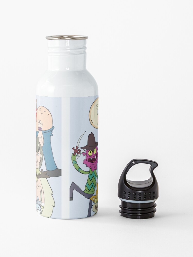 Alternate view of A Rick and Morty Collage Water Bottle