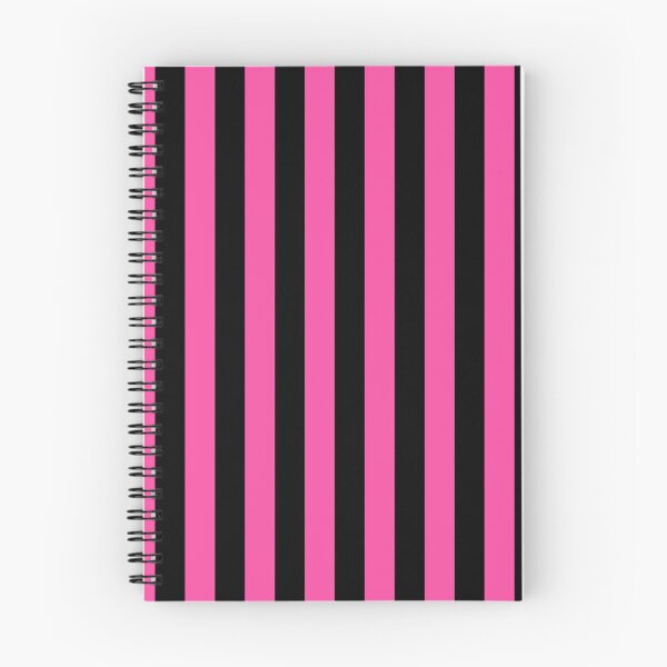 Item preview, Basic Vertical Stripes - Black & Candy Pink designed and sold by TheFrostedDonut.