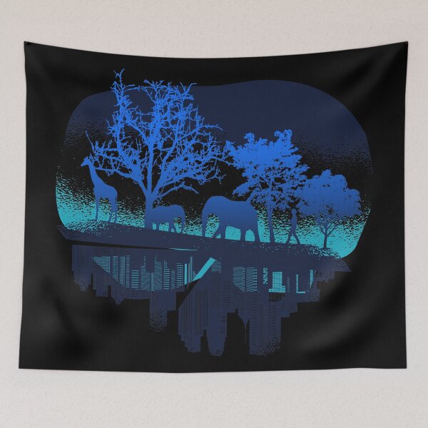 Item preview, Walk with the elephants at night. designed and sold by emphatic.