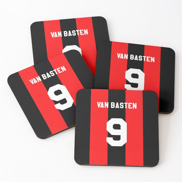Item preview, Van Basten Number 9 Shirt designed and sold by FootballArcade.