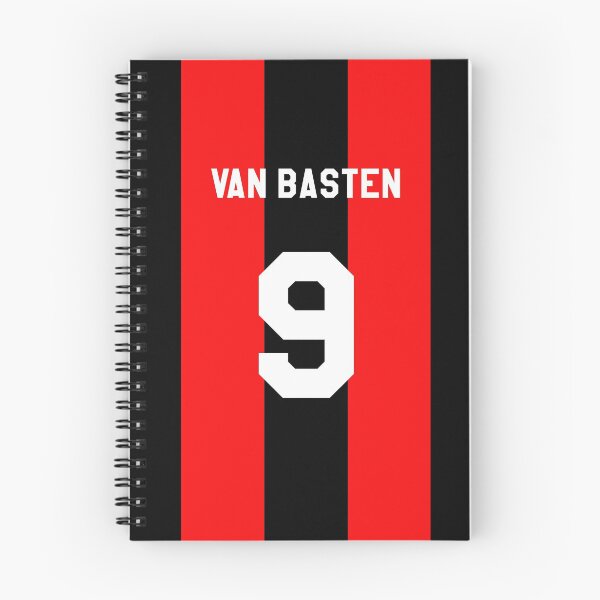 Item preview, Van Basten Number 9 Shirt designed and sold by FootballArcade.