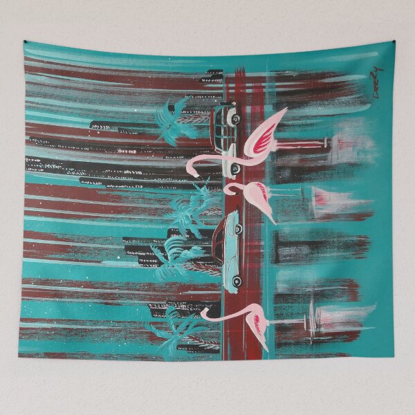 Item preview, Night of the Flamingo designed and sold by David Zackus.