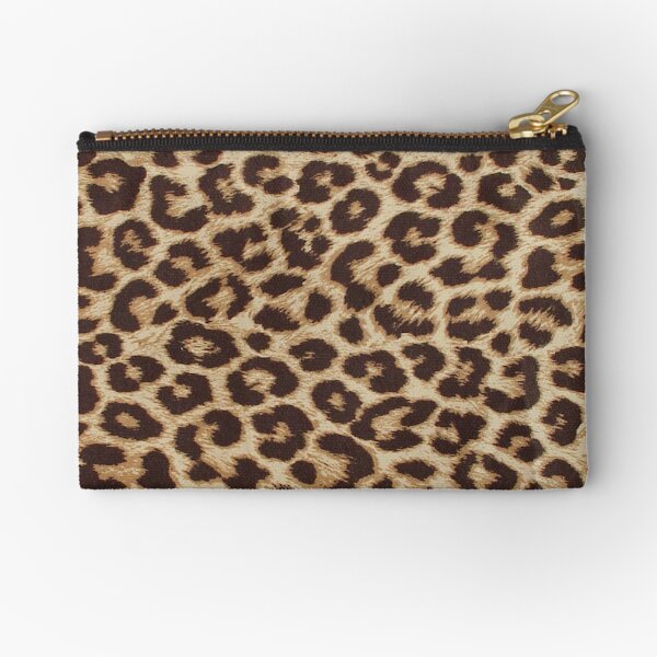 Leopard Print Zipper Pouch