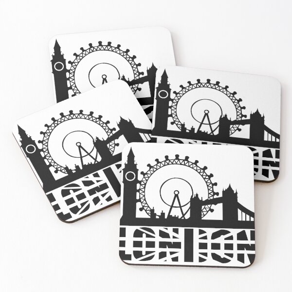 Item preview, London, London Skyline Doodle Style designed and sold by FFelder.