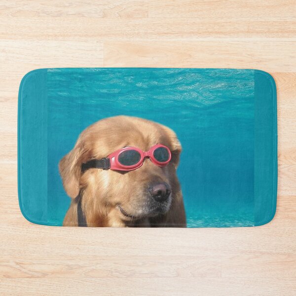 swimmer 90 Bath Mat