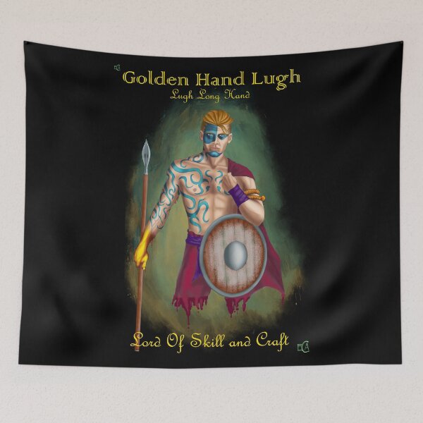 Item preview, Lugh Golden Hand designed and sold by EndlessCycleArt.