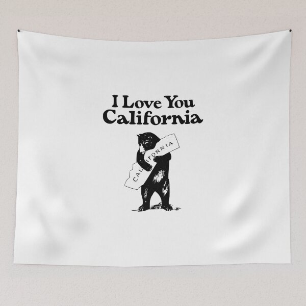 Item preview, I Love You California Bear  designed and sold by 25vintageplace.