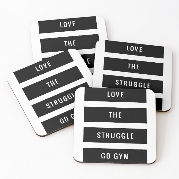 Item preview, Love The Struggle Go GYM! designed and sold by officialartzzz.