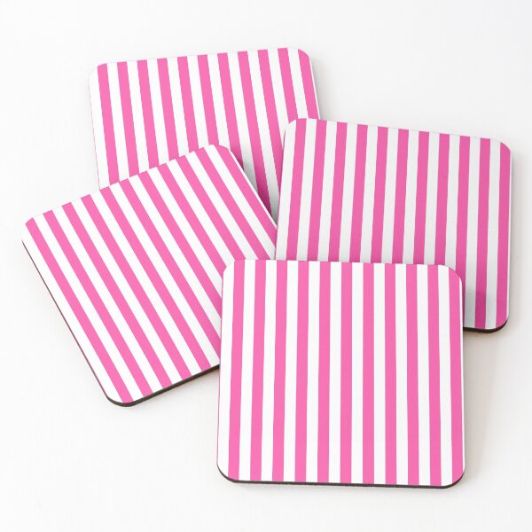Item preview, Basic Vertical Stripes - Candy Pink & White designed and sold by TheFrostedDonut.