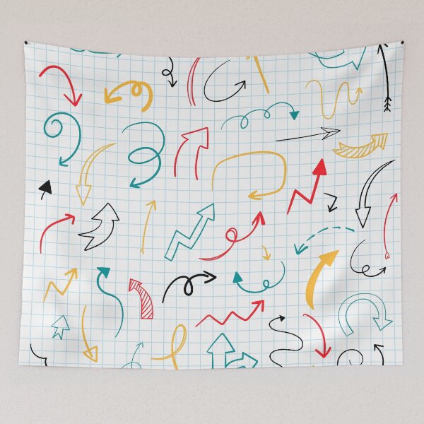 Item preview, ARROW GEOMETRIC PATTERN designed and sold by MallsD.