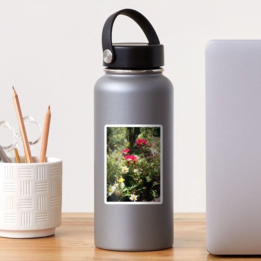Blumen-Beet Sticker