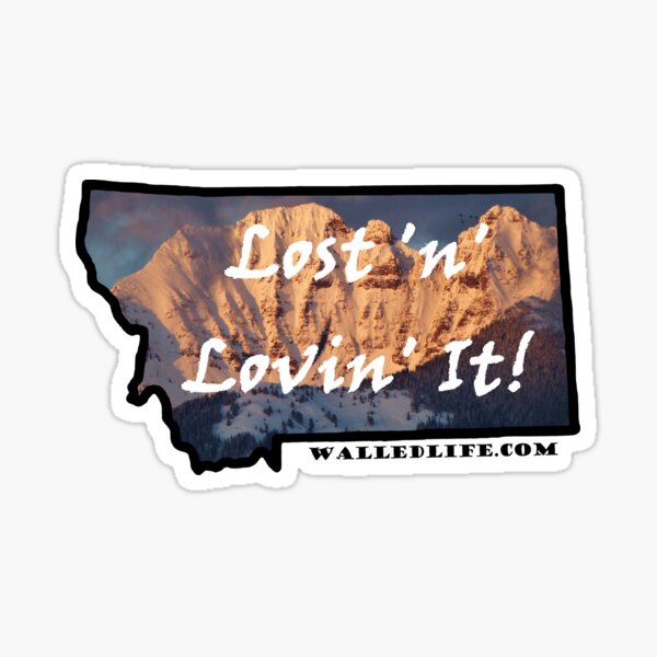 Montana Mission Mountains Sticker