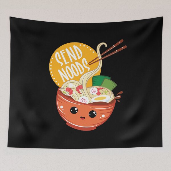 Artikelvorschau, Send Noods Kawaii Ramen Nudeln entworfen und verkauft von Basti09.