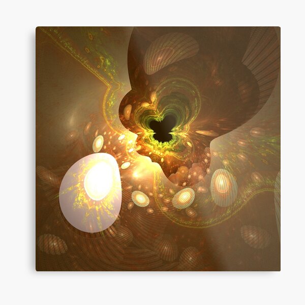 Explosion Metal Print
