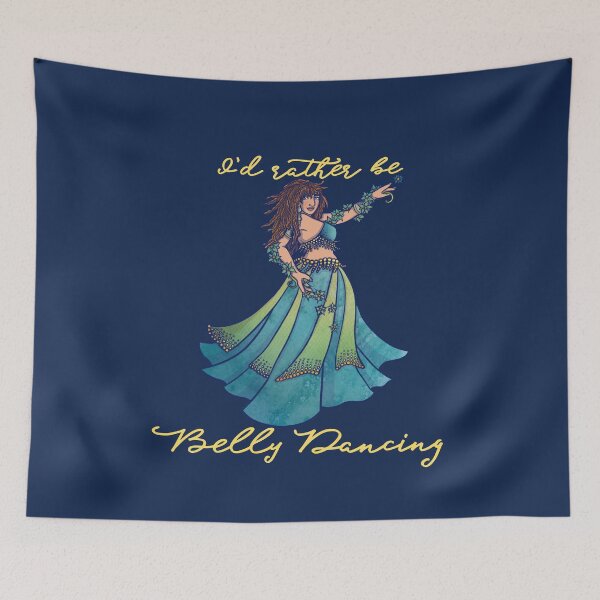 Item preview, I'd rather be belly dancing designed and sold by FrictionMaxxing.