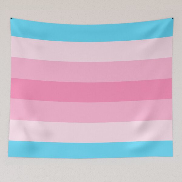Item preview, Trans Woman Pride Flag designed and sold by porcupride.