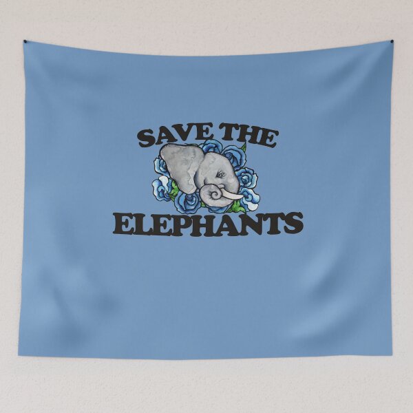 Item preview, Save the Elephants designed and sold by FrictionMaxxing.