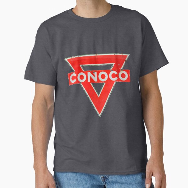Item preview, CONOCO gasoline vintage sign rusted version designed and sold by htrdesigns.