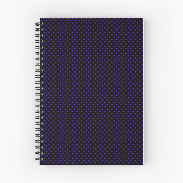 Item preview, Purple Dots on Black designed and sold by wordznart.