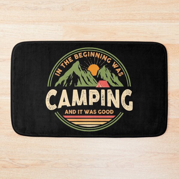 Item preview, Vintage Camping By Campfire Happy Camper Adventure Traveling designed and sold by MintaApparel.
