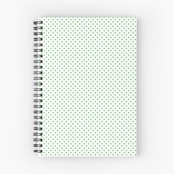 Item preview, Green Dots on White designed and sold by wordznart.