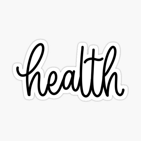 Health - Folder/Binder Sticker