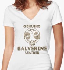 Albion Leather - Balverine Women's Fitted V-Neck T-Shirt