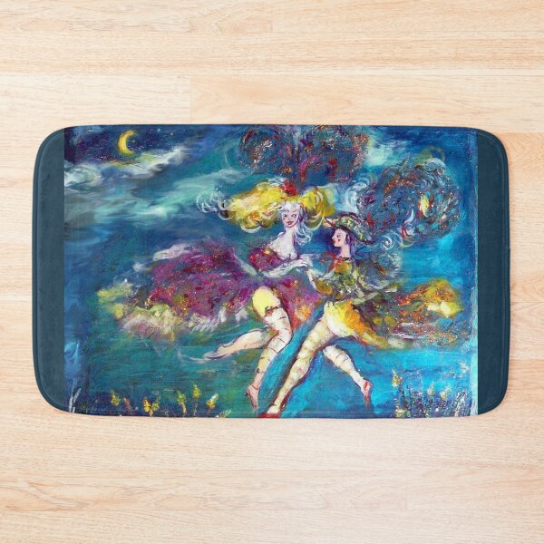 Item preview, MOONLIGHT DANCERS ,MASQUERADE DANCING IN BLUE NIGHT by Bulgan Lumini designed and sold by BulganLumini.