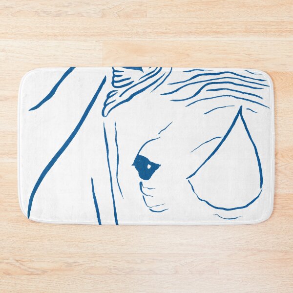 Item preview, Face of a Rhino - Navy Palette  designed and sold by Niina  Niskanen.