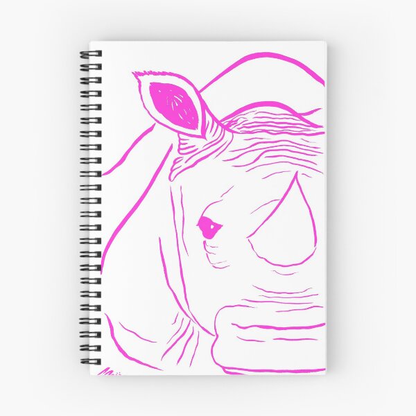 Item preview, Face of a Rhino - Pink Palette designed and sold by Niina  Niskanen.