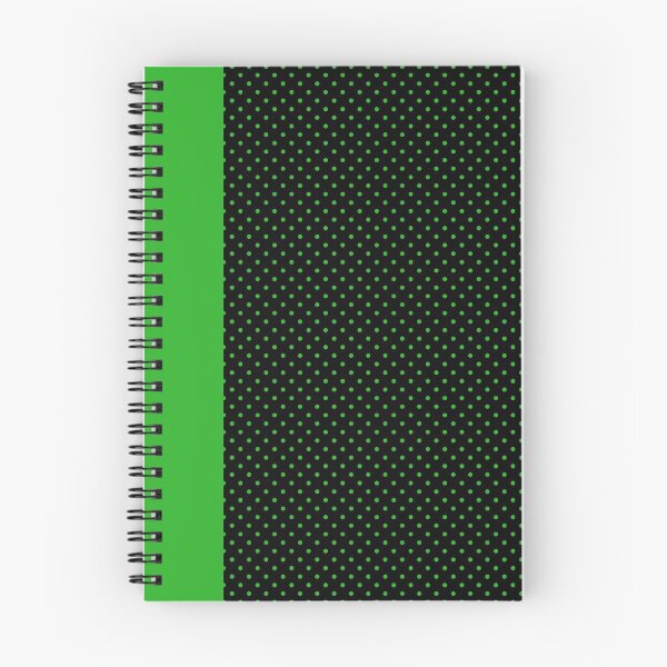 Item preview, Green Dots on Black 2 designed and sold by wordznart.