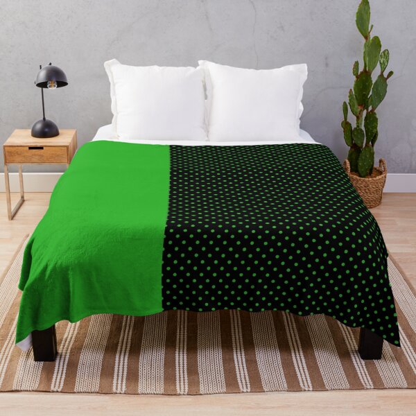 Item preview, Green Dots on Black 2 designed and sold by wordznart.