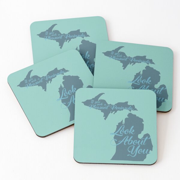 Item preview, Seeking a Pleasant Peninsula - Michigan designed and sold by thesadsquatch.