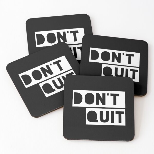 Item preview, Don't Quit! designed and sold by officialartzzz.