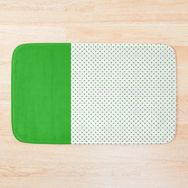 Item preview, Green Dots on White 2 designed and sold by wordznart.